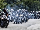 spanilá jízda a motorkáři motorkářský sraz prasek
